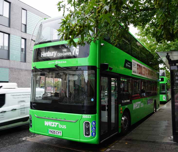 First Bristol Yutong U11DD 30063 & 30057